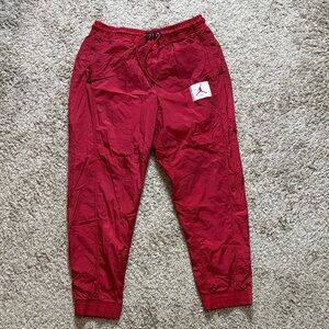 Y2K Nike Air Jordan Flight Windbreaker Pants Retro Size XL Playground